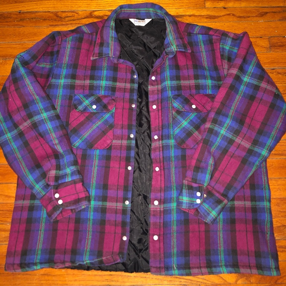 Flannel jacket